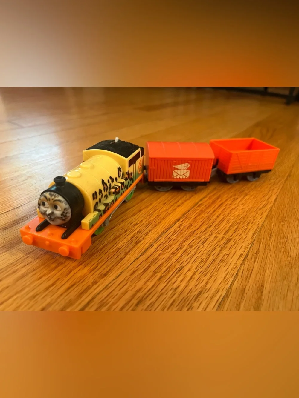 2013 Animal Party Percy and Orange Car for Thomas and Friends Trackmaster train